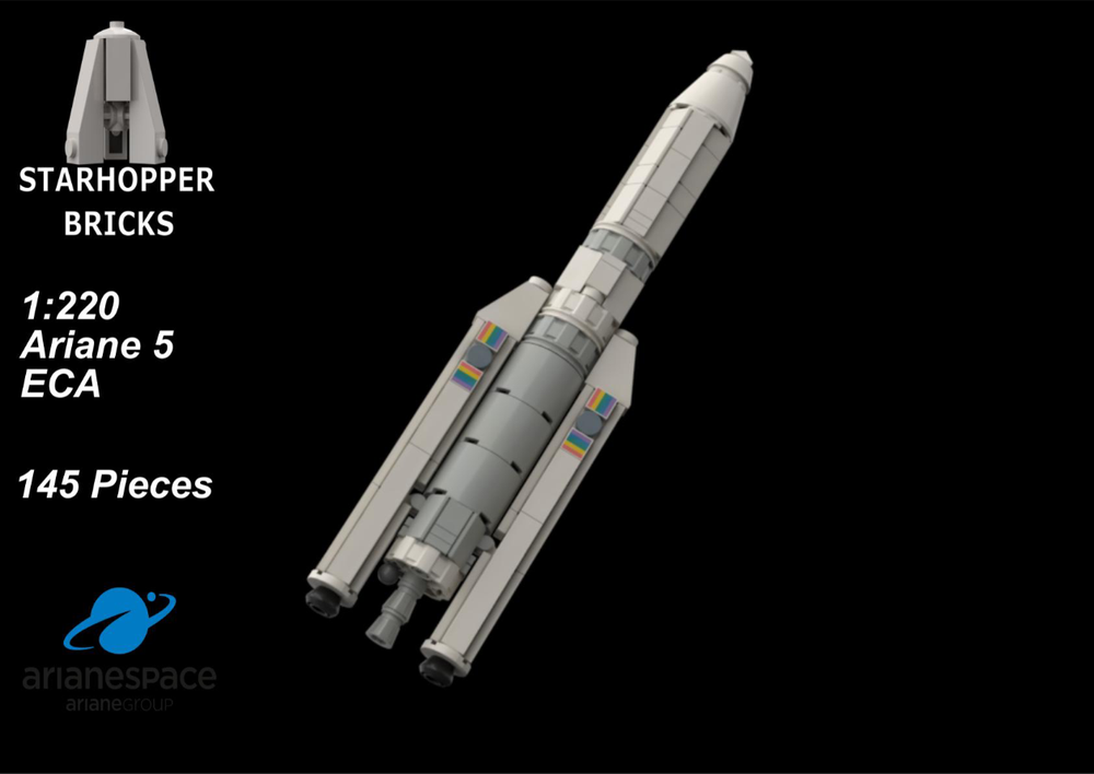 Lego 1:220 Ariane 5 ECA