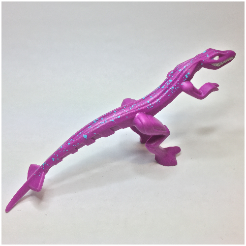 Lego Animal, Dinosaur, Mutant Lizard with Blue Specks on Back