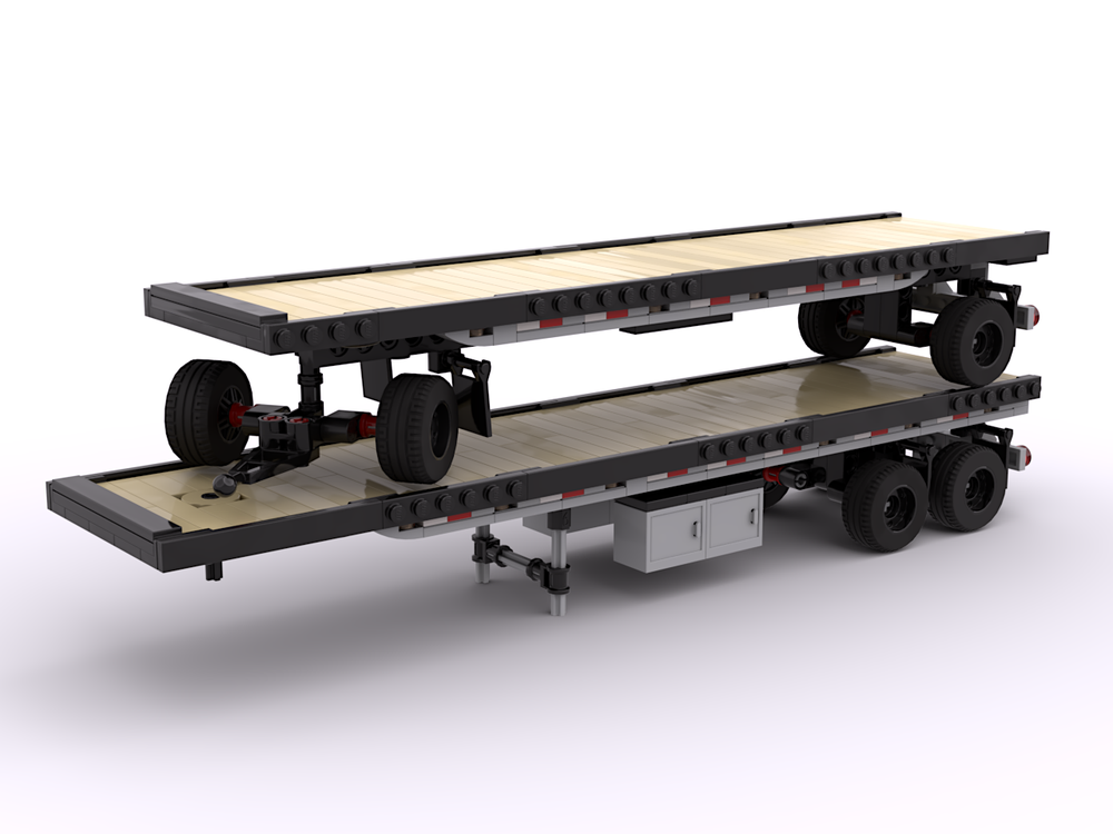 Lego Flatbed Trailer V2
