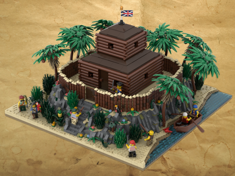 Lego Treasure Island: The Stockade