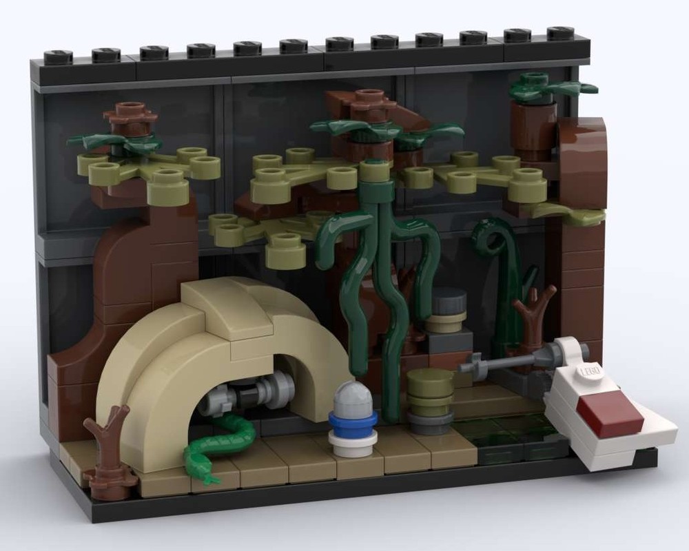 Lego SW Diorama Module-2 Dagobah