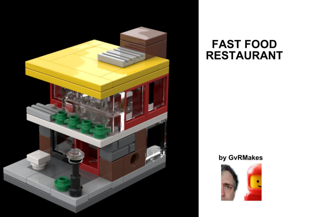 Lego Fast Food Restaurant