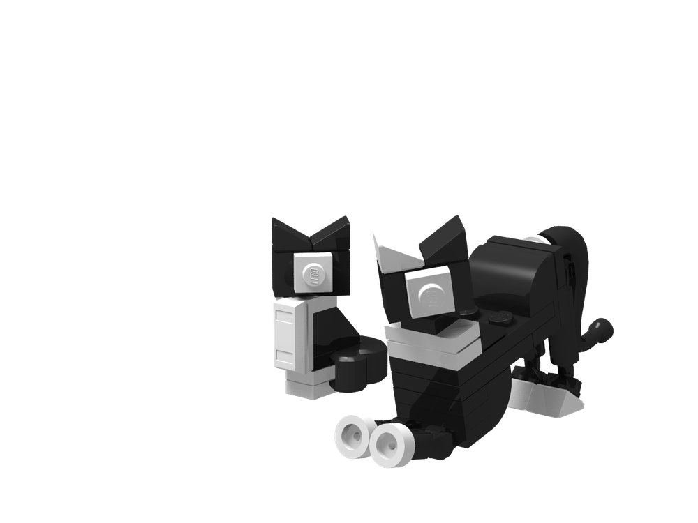 Lego Tuxedo Cats pt 1