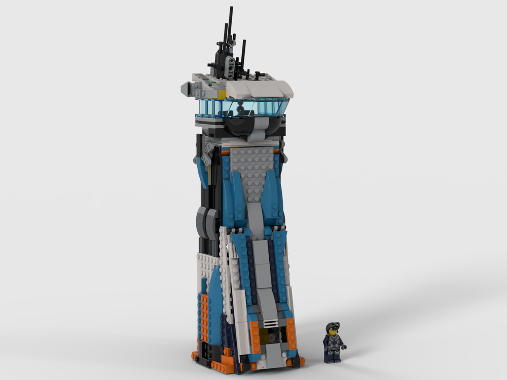 Lego Control Tower (LEGO 31096 Twin Rotor Alt Build MOC)