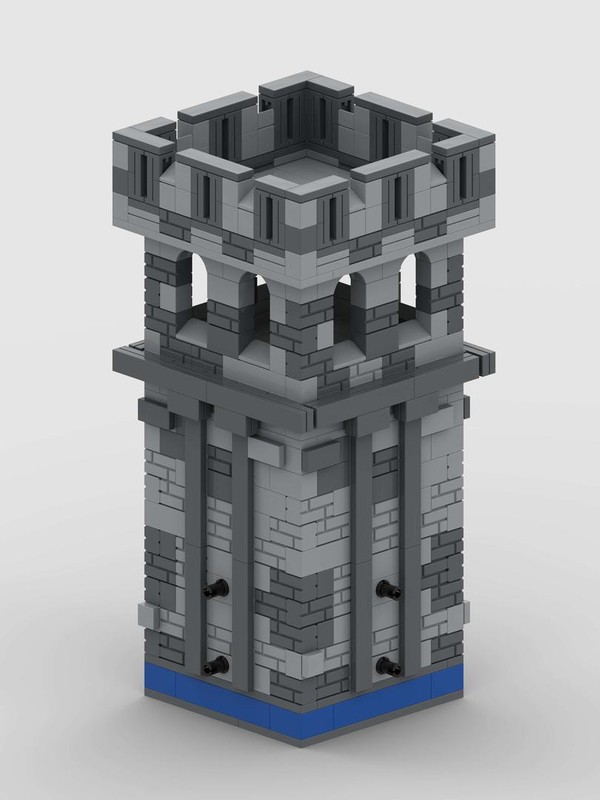 Lego Stone Wall Tower