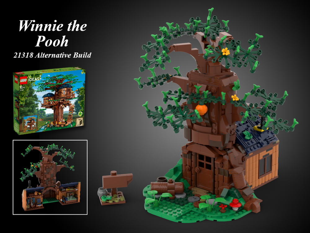 Lego 21318 Winnie the Pooh Alternative Build