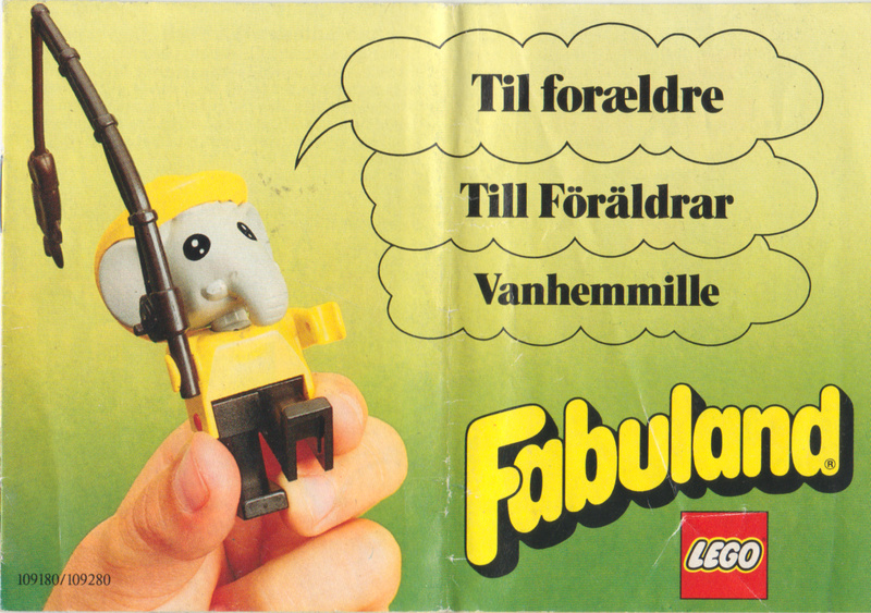 Lego 1985 Small Fabuland European (109180/109280-EU I (DK/N/S/SF))