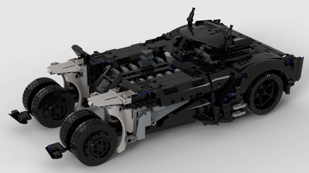 Lego White Knight Batmobile