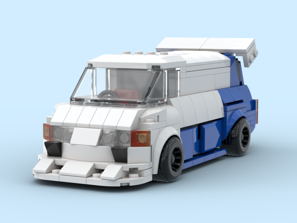 Lego 1994 Ford Transit SuperVan III - 8 Stud Wide