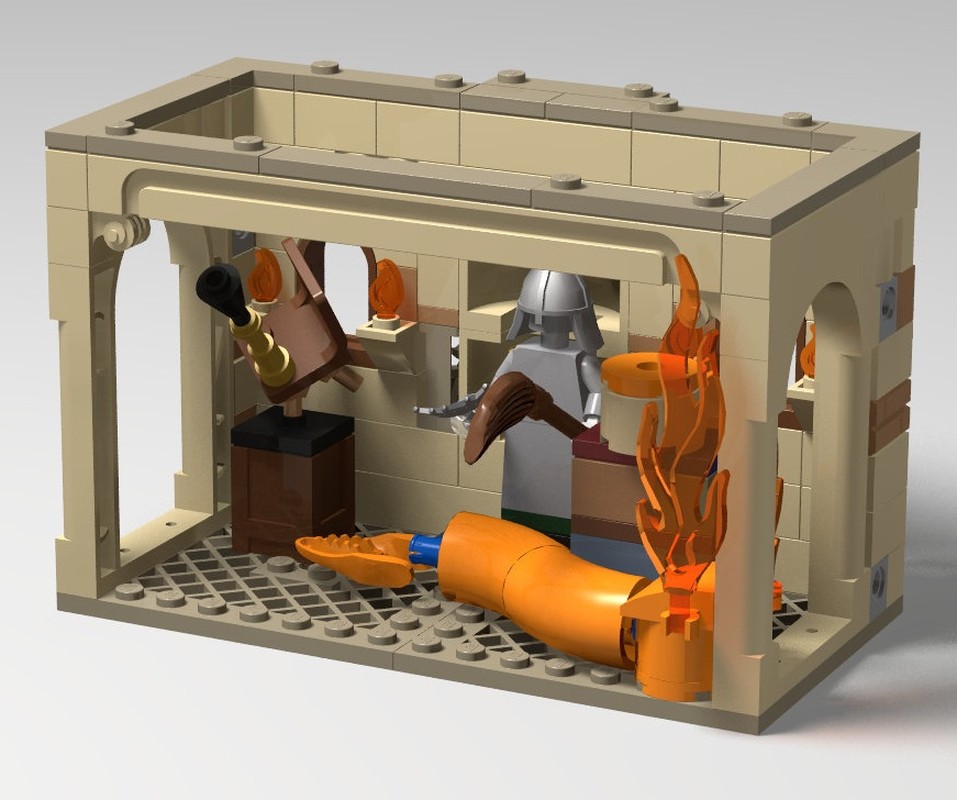 Lego modular Room of Requirement