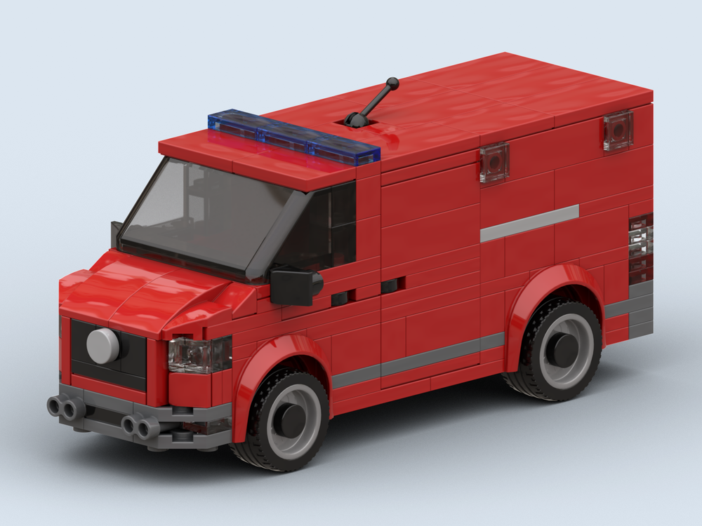 Lego Dutch Fire Quick Intervention Vehicle