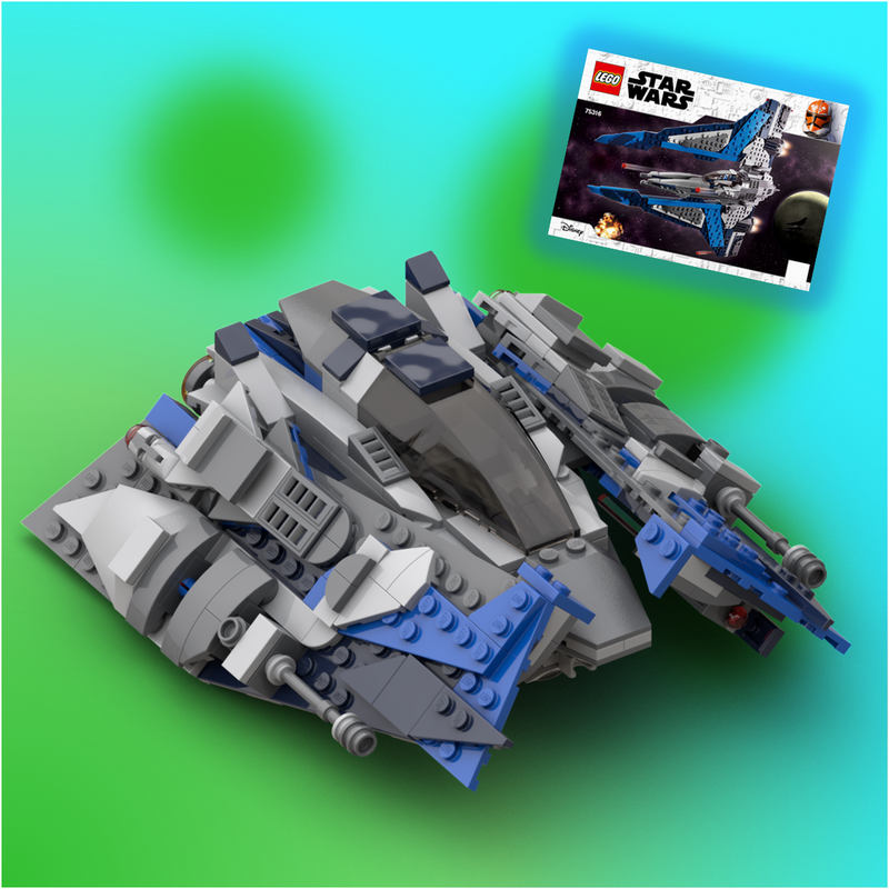 Lego 75316 - Snowspeeder - Death Watch Edition