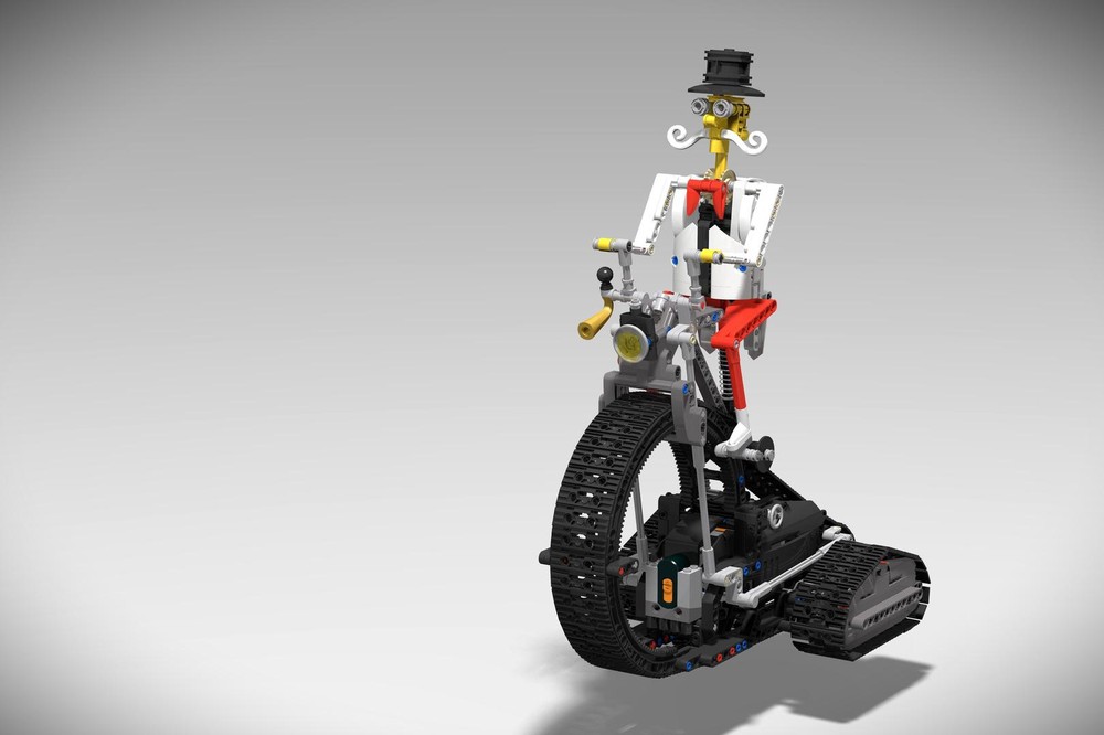 Lego Tracked Penny-Farthing