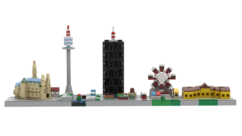 Lego Vienna City Skyline