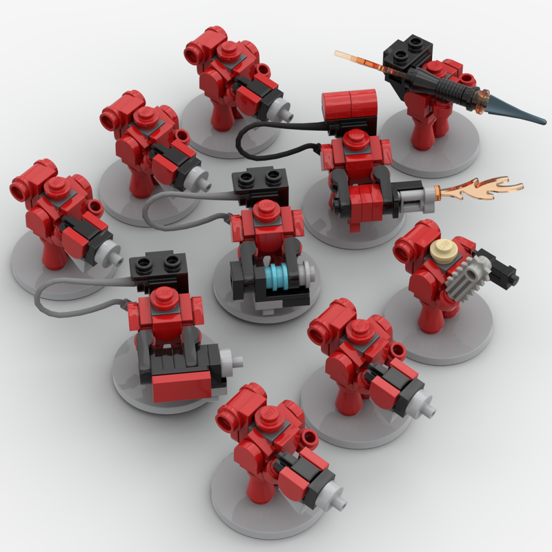 Lego Micro Marines Tactical Squad