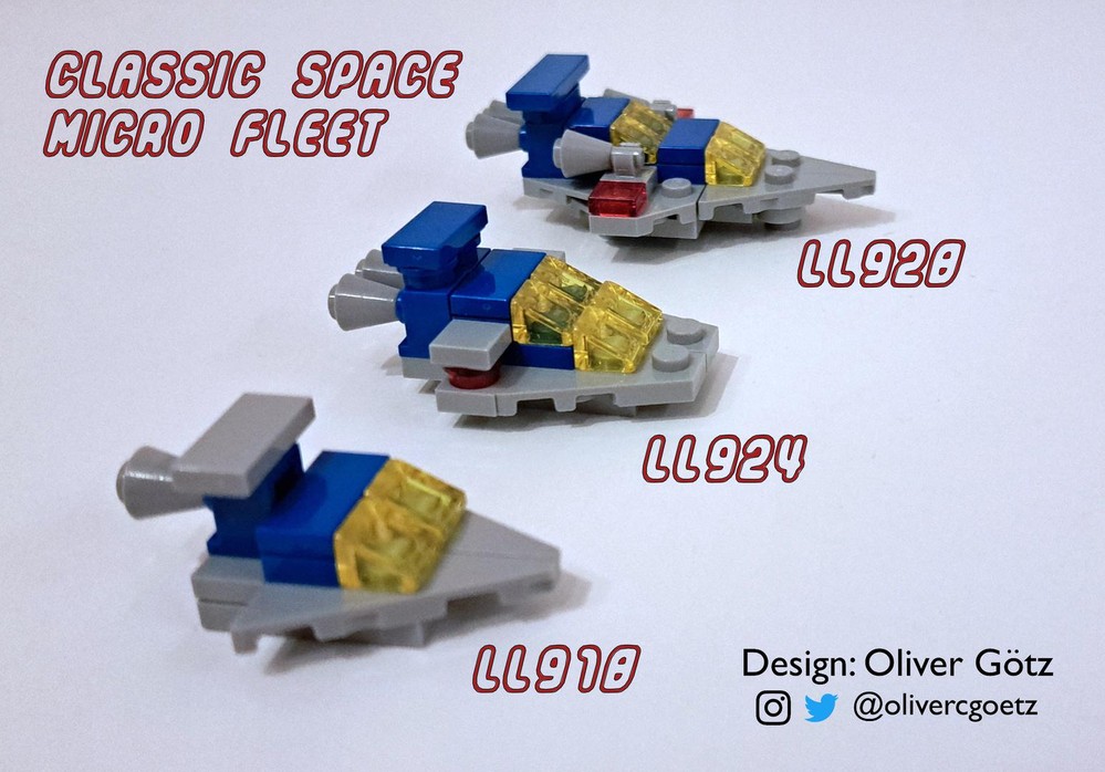 Lego Classic Space Micro Fleet