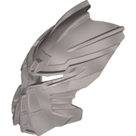 Lego Large Figure Mask Ignika (Toa Ignika) / Pearl Light Gray