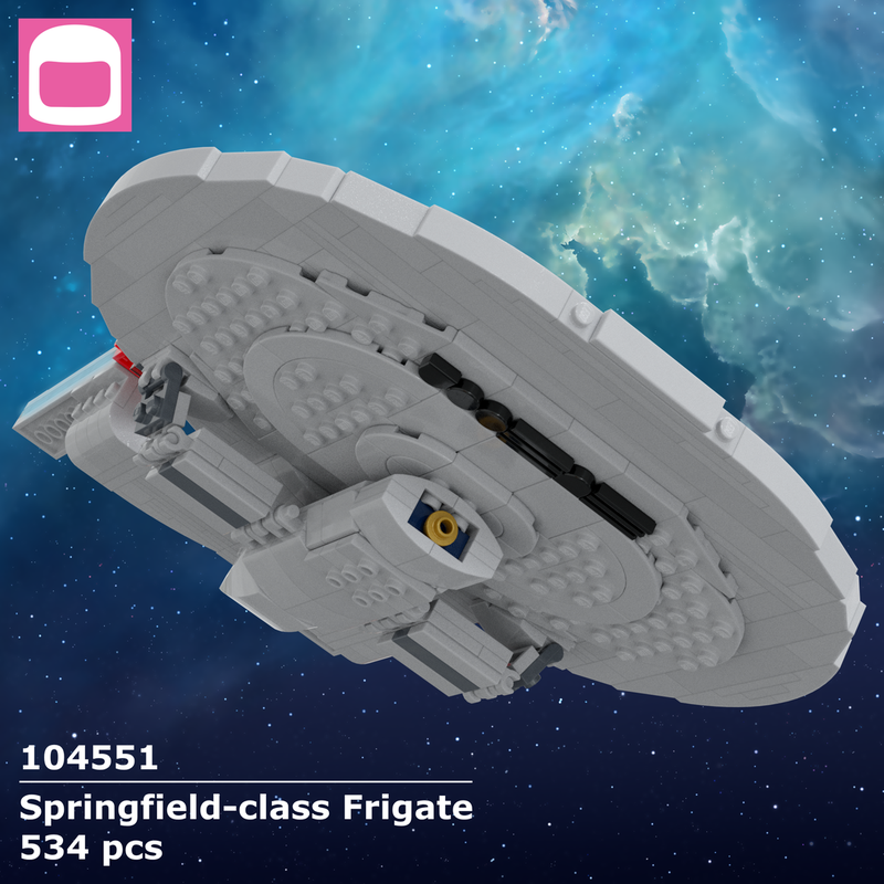Lego Springfield-class Frigate