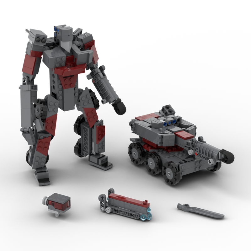 Lego Transforming Tank Mecha