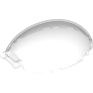 Lego Windscreen 8 x 6 x 2 1/3 Bubble Canopy with Handle