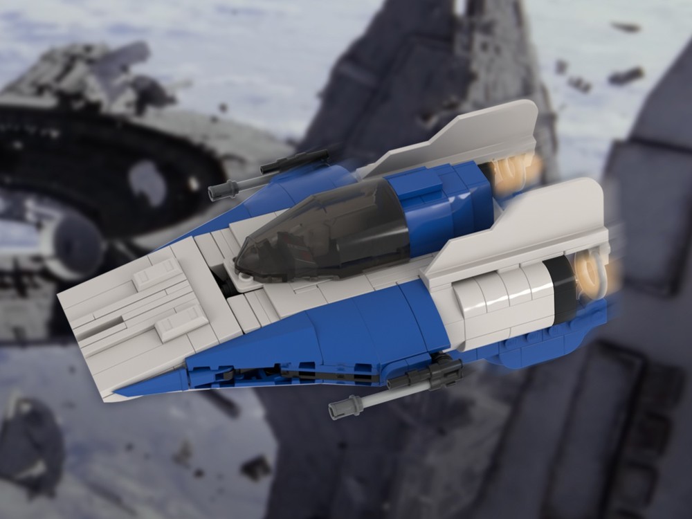 Lego Blue Squadron A-Wing