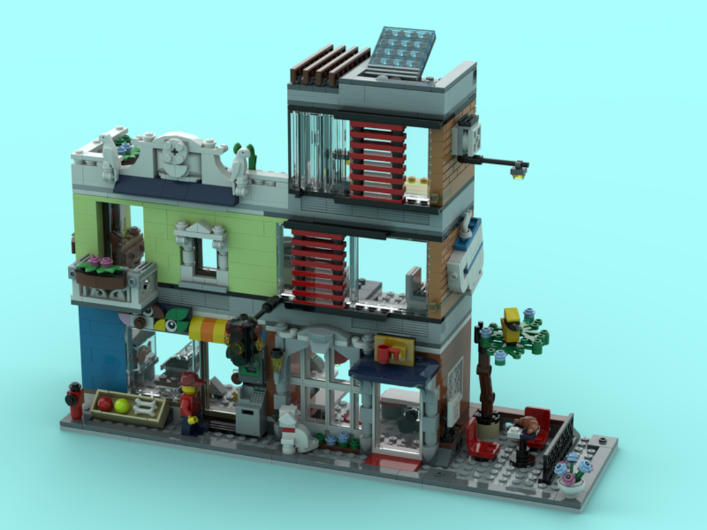 Lego Townhouse Modification