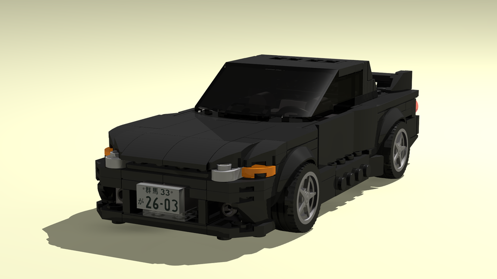 Lego Nissan Skyline r32 GTR MOC