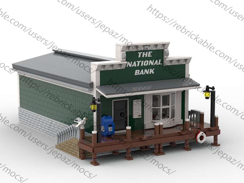 Lego National Bank MOC