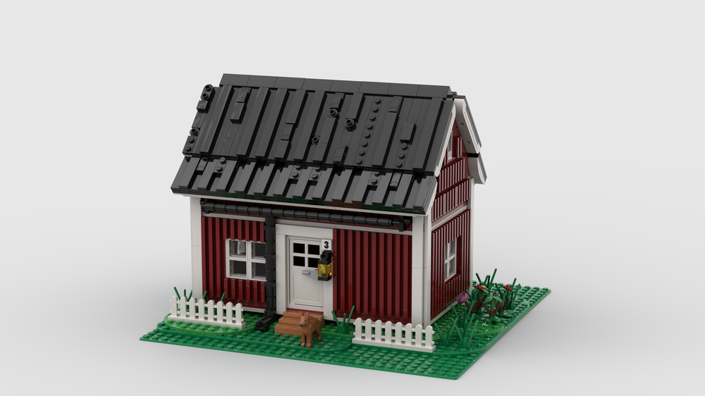 Lego Swedish cottage