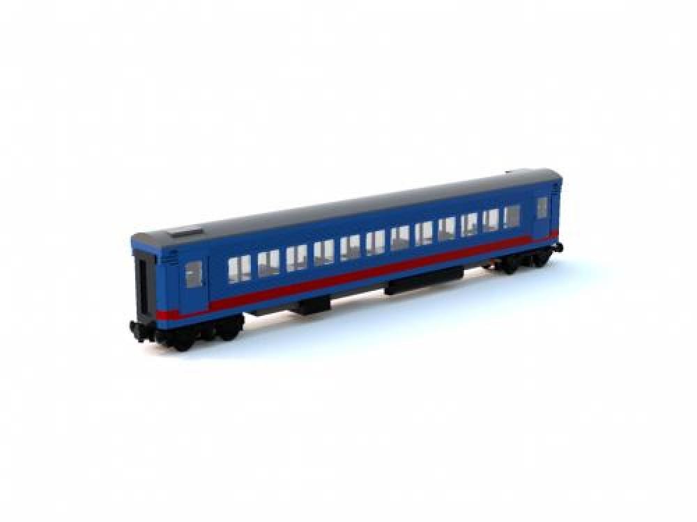 Lego SJ A7 sittvagn