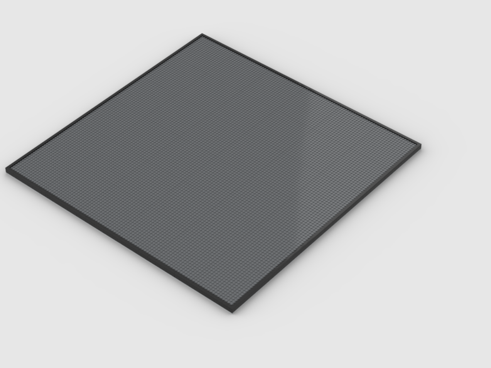 Lego Baseplate 6x6 (96x96 Brick Pins)