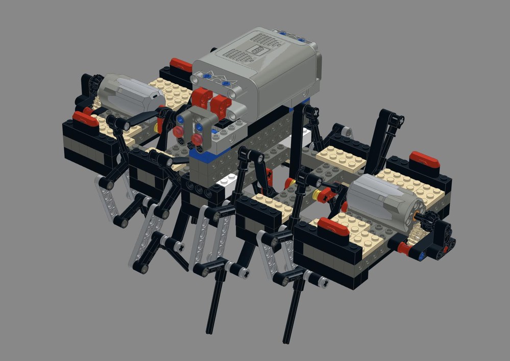 Lego Theo Jansen's walker Motorized-Power Functions