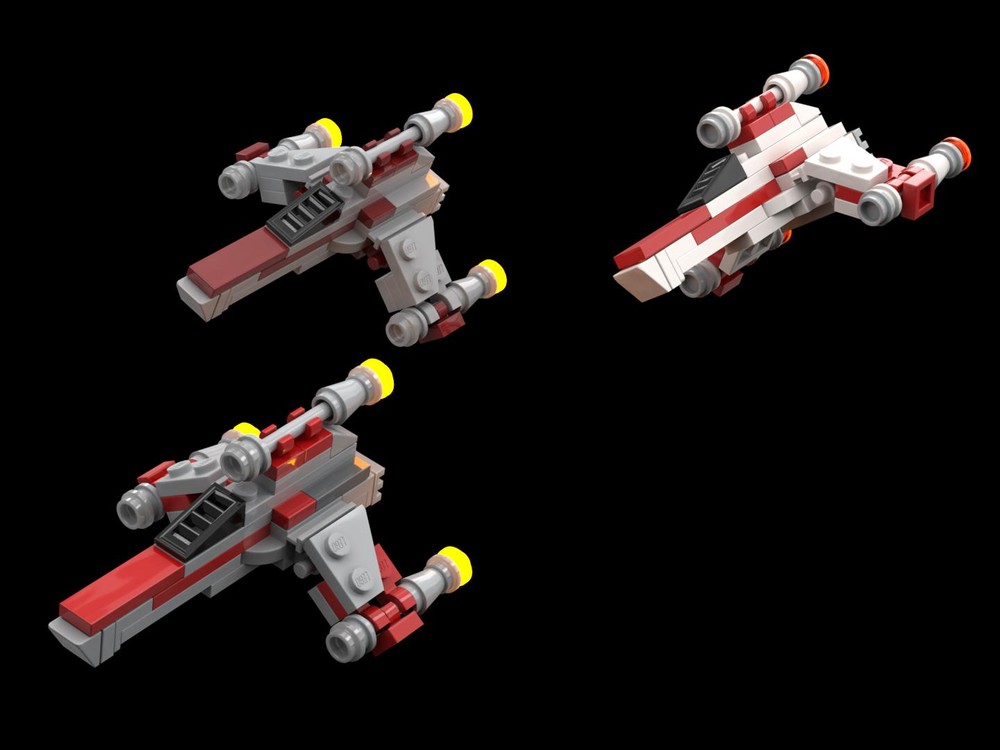 Lego HKD R-60 T-Wing Interceptor - Legends - 1:144 Mini