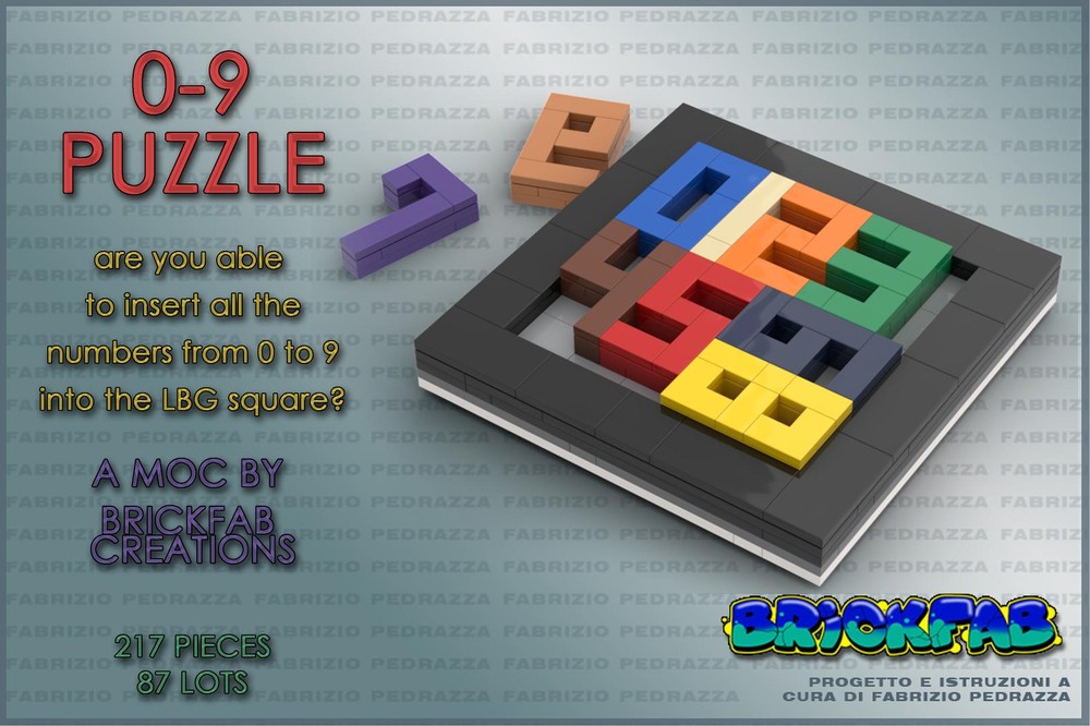 Lego 0-9 PUZZLE