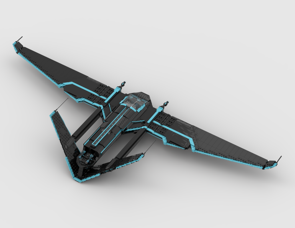 Lego Tron Legacy Lightfighter Jet
