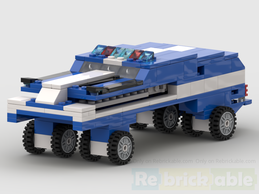 Lego Rocket truck 1