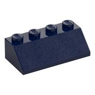 Lego Brick Sloped 45° 2 x 4 / Dark Blue