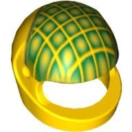 Lego Helmet, Standard with Ferrari F. Massa Print / Yellow