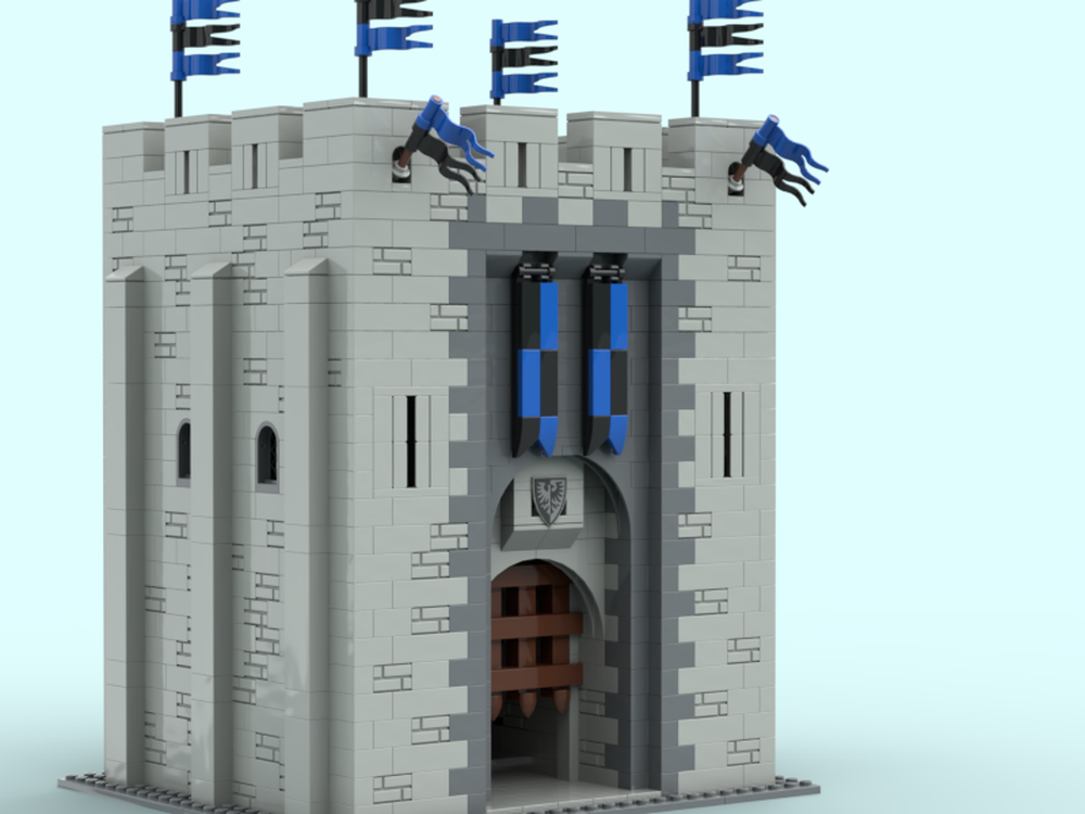 Lego Castle gatehouse