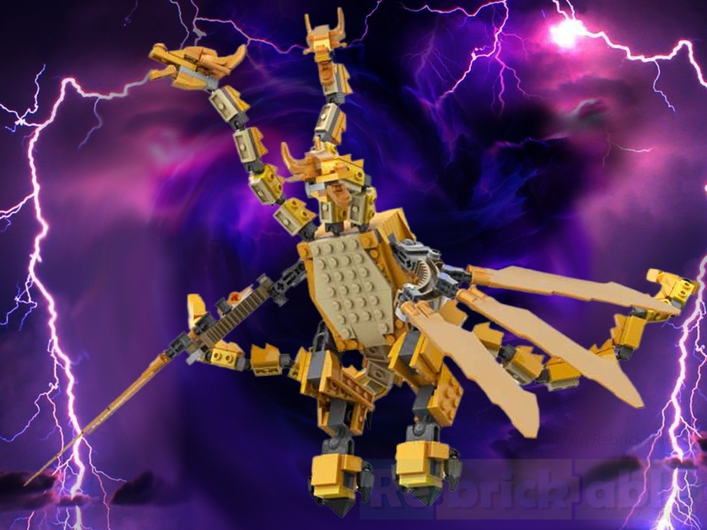 Lego King Ghidorah