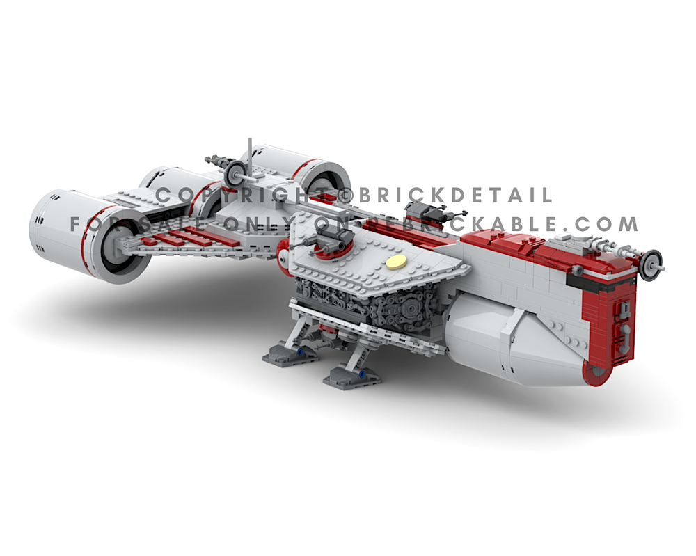 Lego Republic Frigate - Charger C70 Refitted Consular-class Cruiser