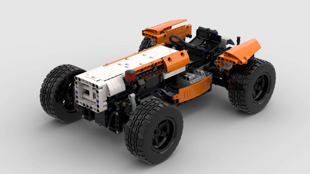 Lego 2J tractor with RC