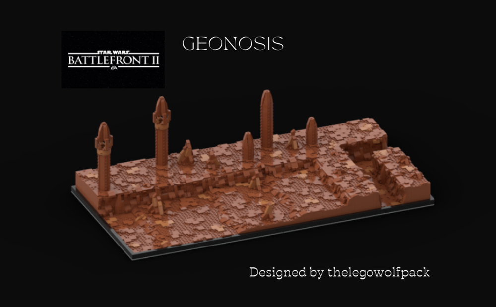 Lego Geonosis Battlefront II