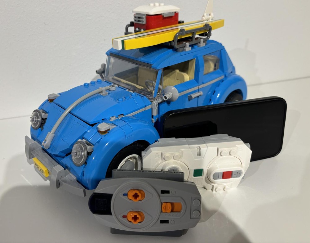 Lego 10252 VW Beetle RC Conversion
