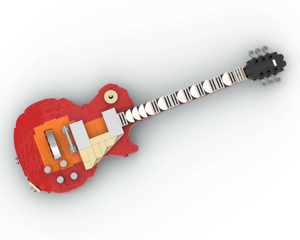 Lego Gibson Les Paul Standard '60s Heritage Cherry Sunburst (1:3 Scale)