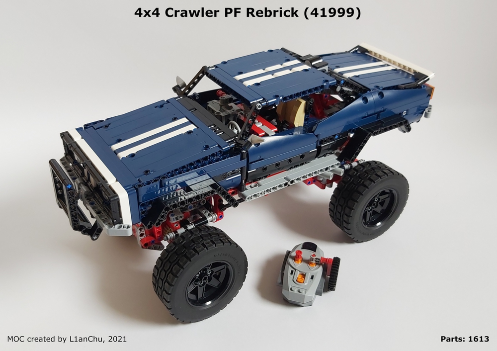 Lego 4x4 Crawler Power Functions Rebrick