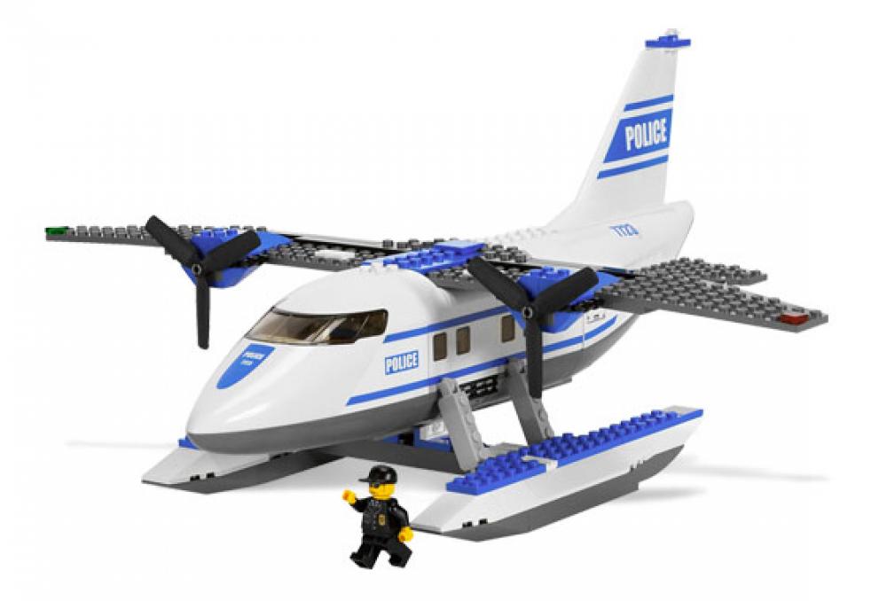 Lego Police Pontoon Plane