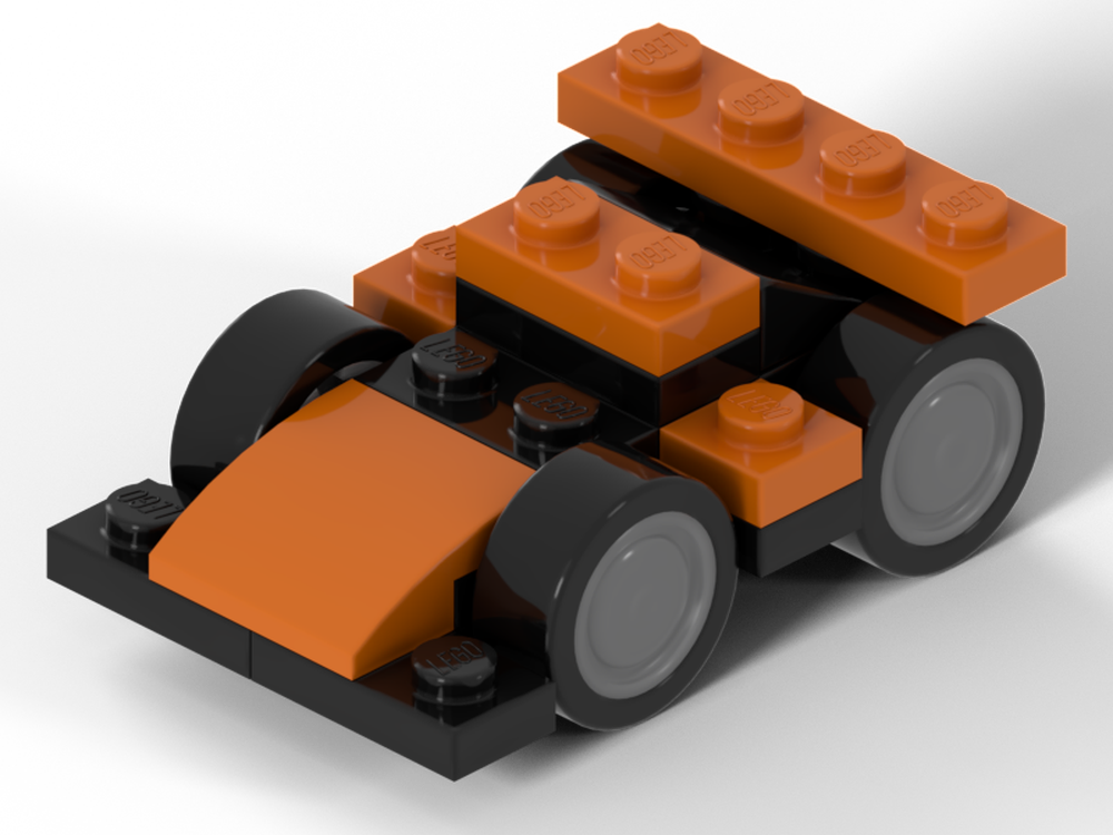 Lego Smallest drivable Formula 1 car (McLaren 2024)