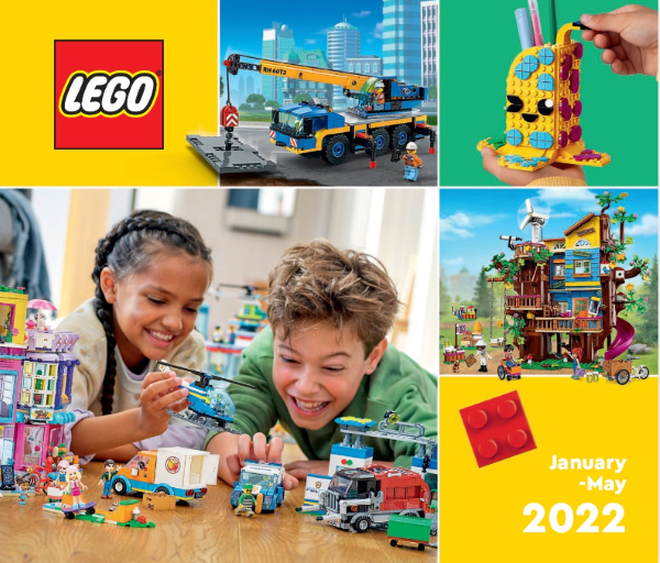 Lego 2022 Large Australian / New Zealand January - May (AUS 6395216 - NZ 6395217)