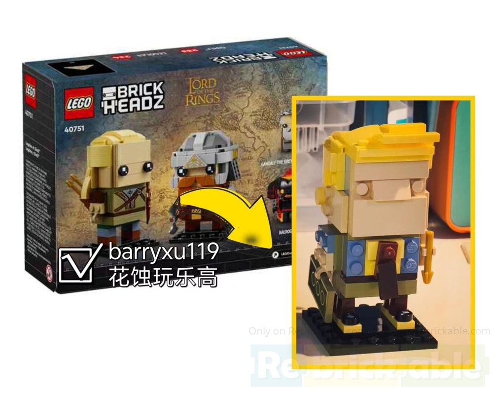Lego Make 40751 a mini Trump